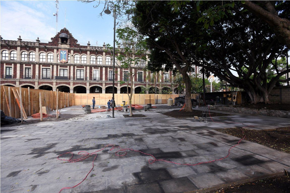 Todo listo para la inauguración de Plaza de Armas