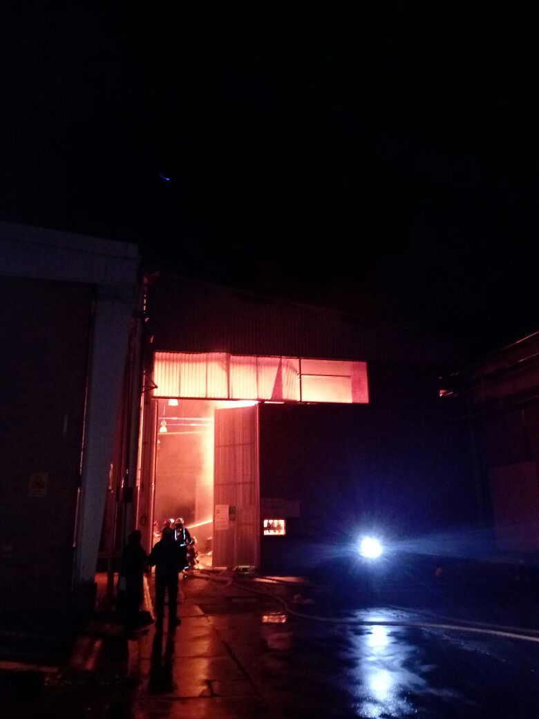 Se registró fuerte explosión en Coca Cola