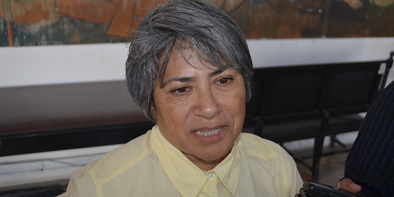 “Falta de agua es culpa de Sapac”:Patricia Izquierdo