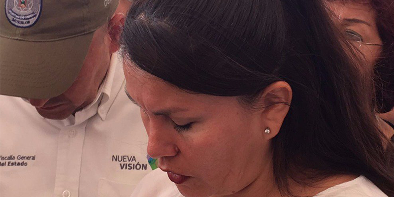 Confrontan víctimas a Hortencia Figueroa