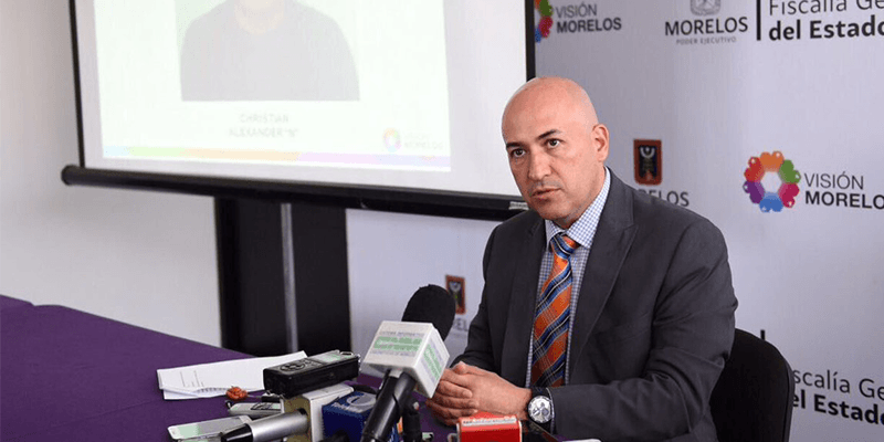 Cae presunto homicida del tenista Pablo Moreno