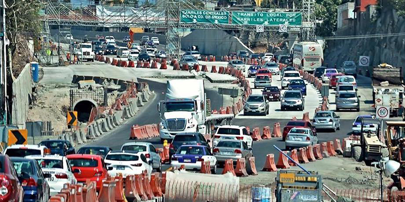Paso Exprés inconcluso