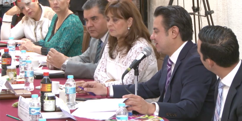 Comparece JC Salgado Ponce en el Congreso Morelos