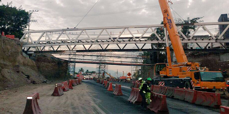 Continúan trabajos del Paso Exprés