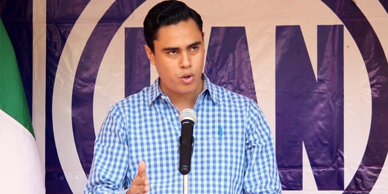Pone mano dura dirigente estatal del PAN