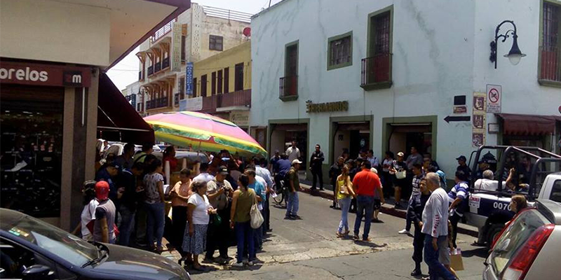 Retiran a comerciantes en Cuautla