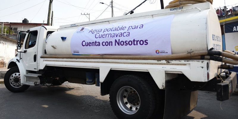 Continuará CEAGUA con el reparto  de pipas