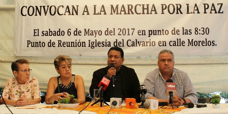 Marcha por la paz no está relacionada con Morena