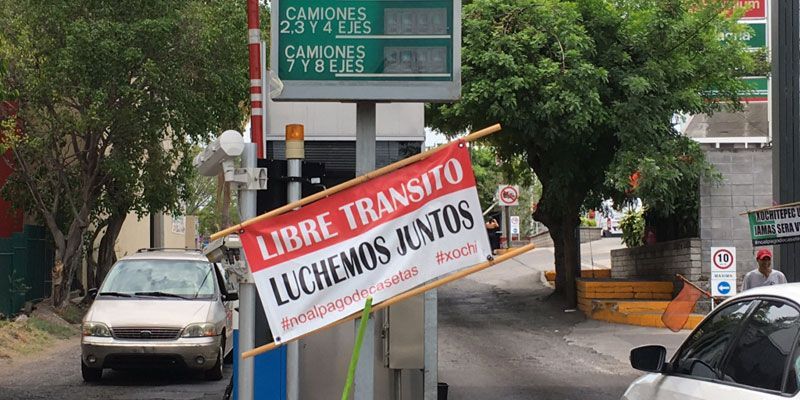 Continúa libre en las casetas de Xochitepec