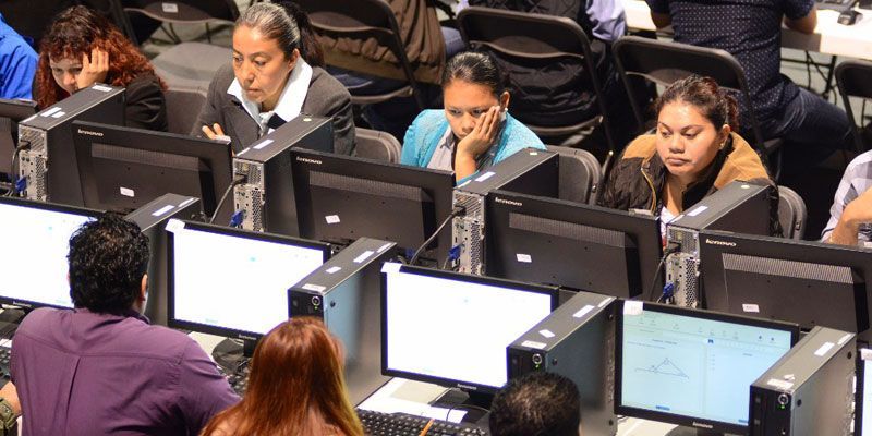 Aplicaron examen 3 mil para 350 plazas de Educación Básica