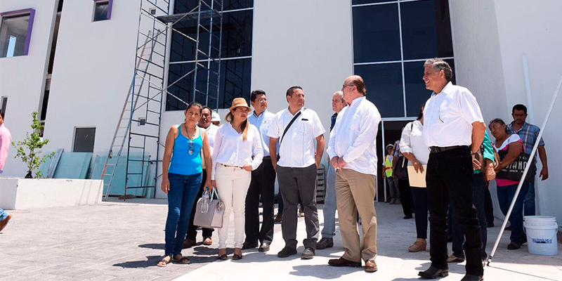 Presenta gran avance la construcción del nuevo Hospital General en Axochiapan