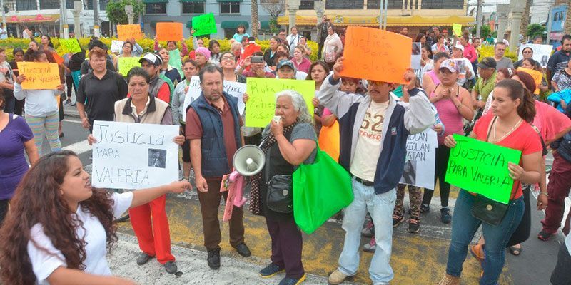 Claman justicia por la niña asesinada en el Estado de México