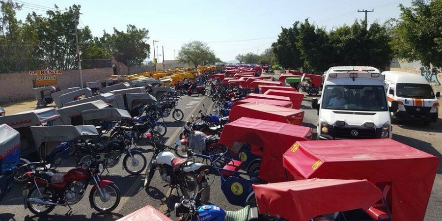 Quieren eliminar a los taxis piratas en la zona sur