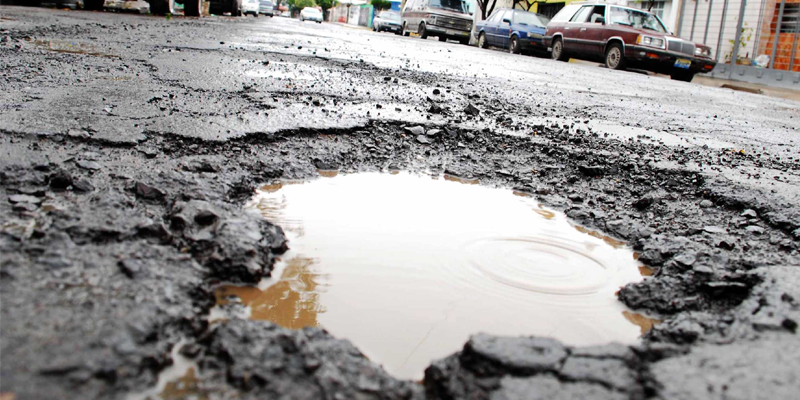 “Caí en un bache”