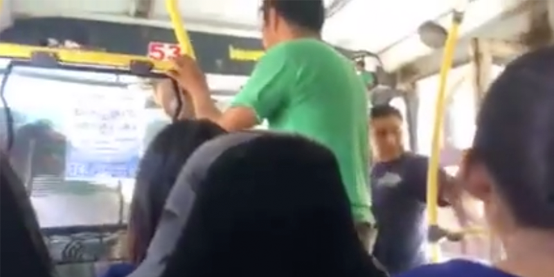 “Nada más respeta, traes gente”