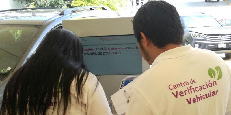 Nada más funciona un verificentro