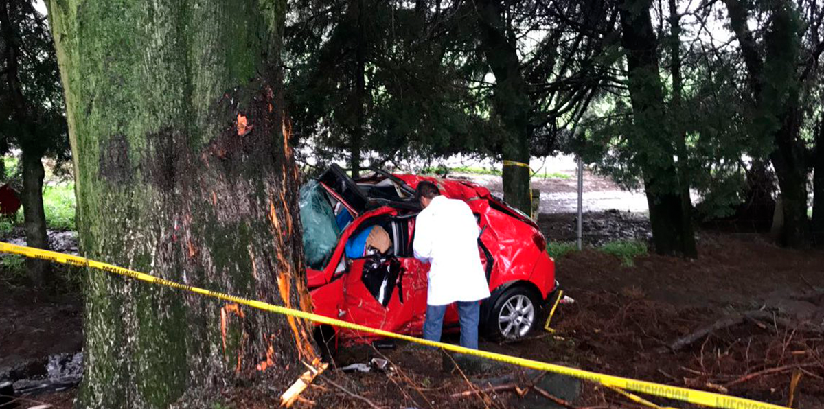 Muere mujer en accidente