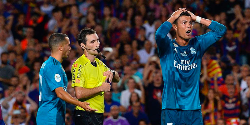 Suspenden 5 partido a Cristiano Ronaldo