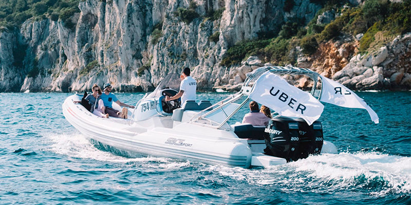 Lanza Uber servicio de lanchas en Croacia