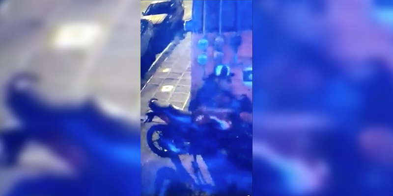 Así roban motocicletas