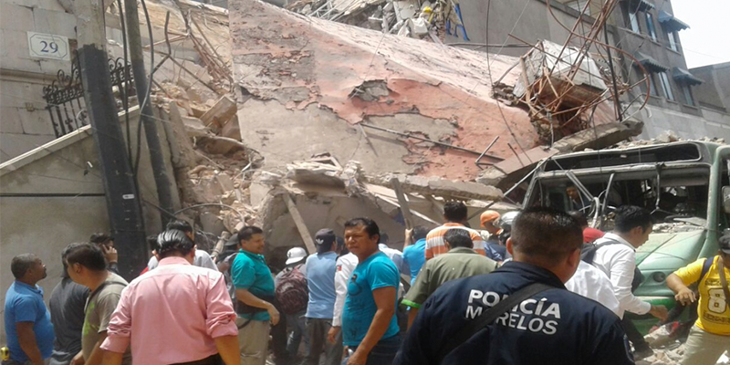Reporte preliminar de daños en Cuernavaca