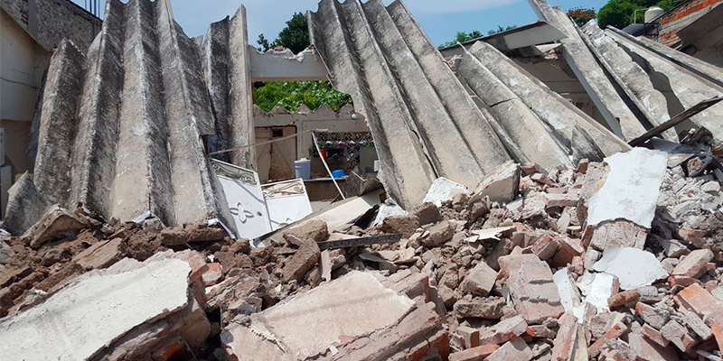 De 2,500 a 30 mil pesos para afectados por el sismo