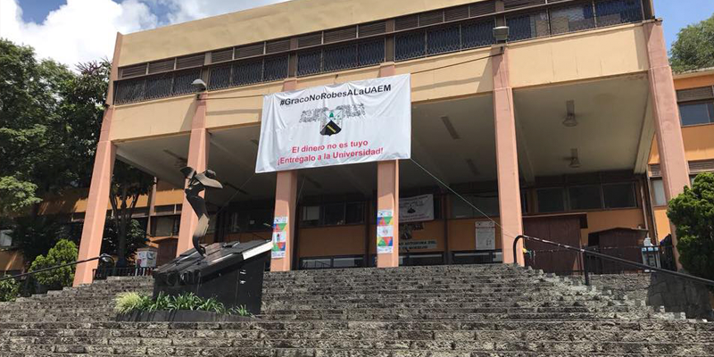 Sin recurso UAEM para el pago de nómina