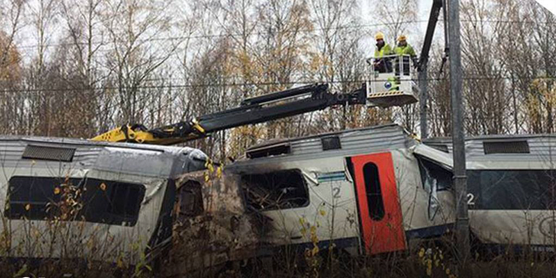 Se descarrila tren de Sevilla