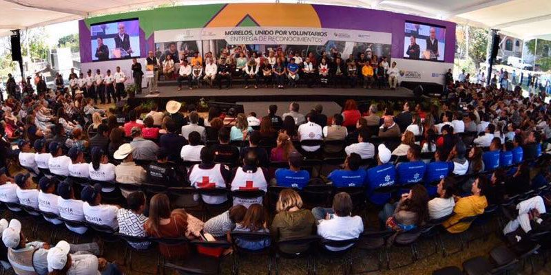 Reconocen labor de voluntarios