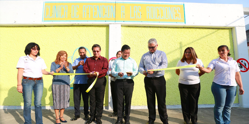 Inauguran clínica de adicciones y consultorio en el CERESO