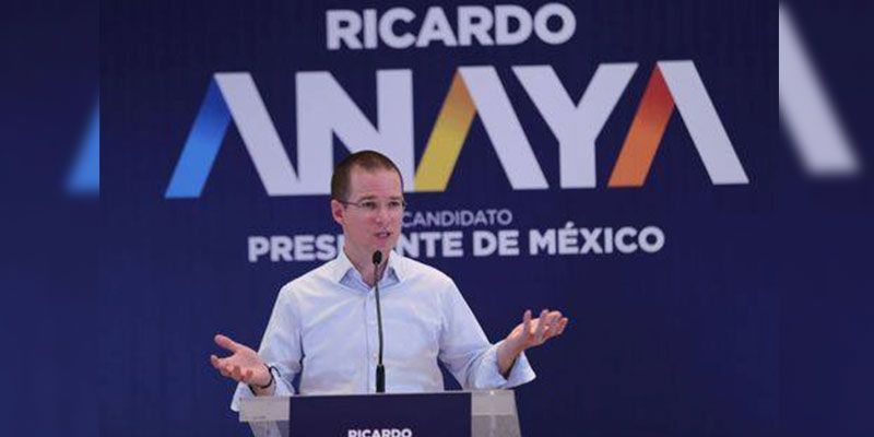 Gobierno debe enfrentar al crimen: Anaya