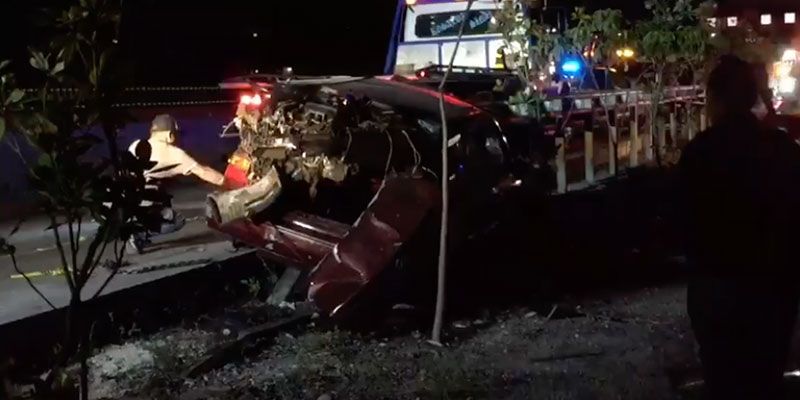 Fallece tras accidente en Paso Exprés