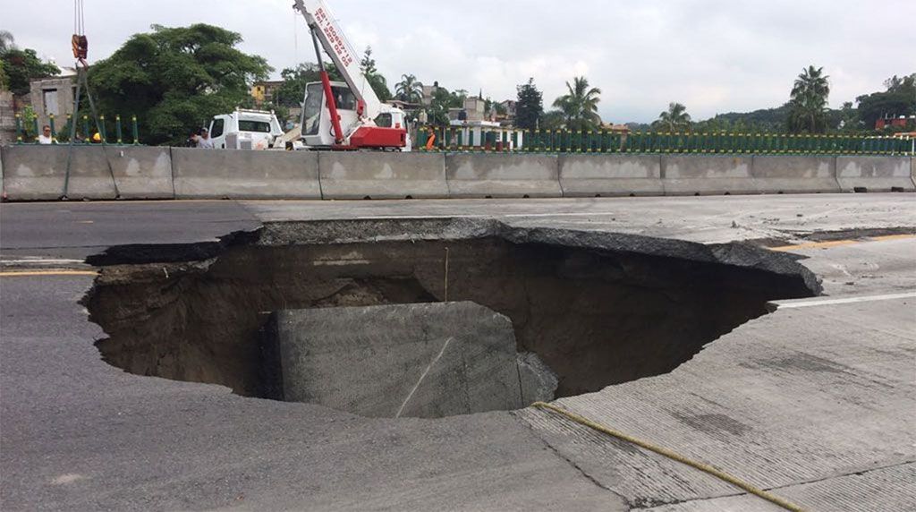 Se cumple un año del socavón de Cuernavaca