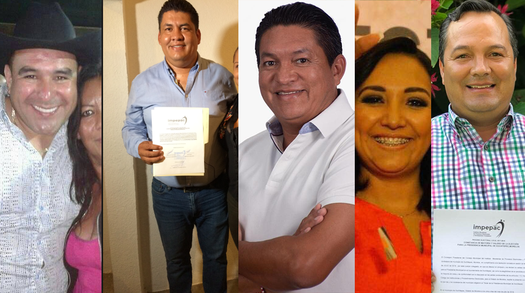 Alcaldes que lograron la reelección