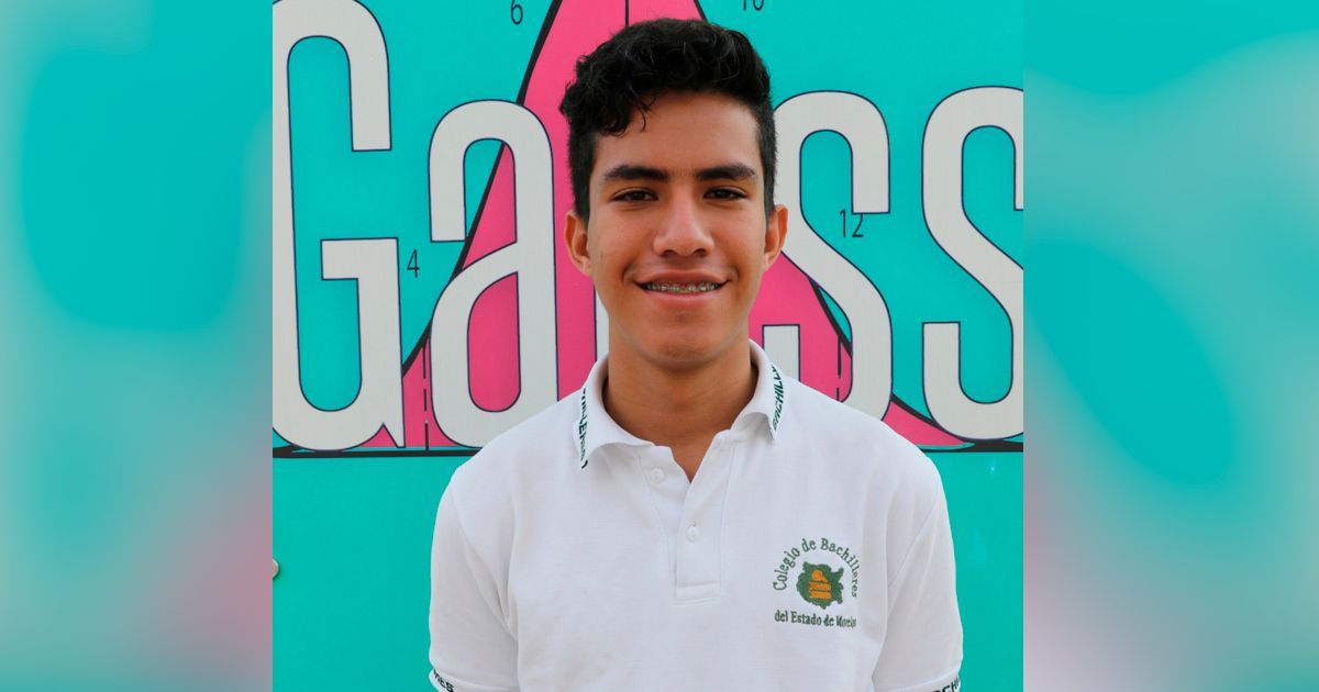 Joven morelense presente en Concurso Nacional de Matemáticas