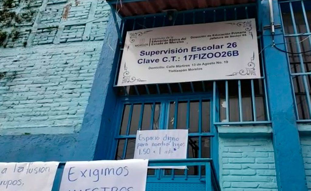 Toman instalaciones de primaria en Tlaltizapán