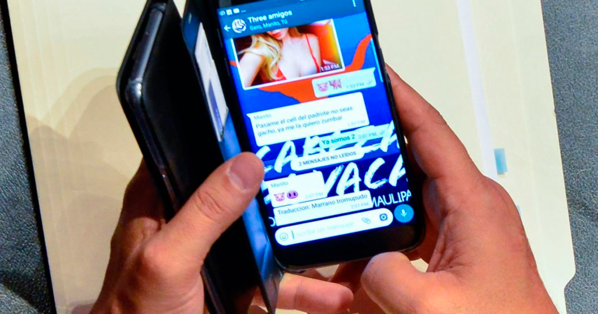 Captan a senador en polémica conversación de Whatsapp