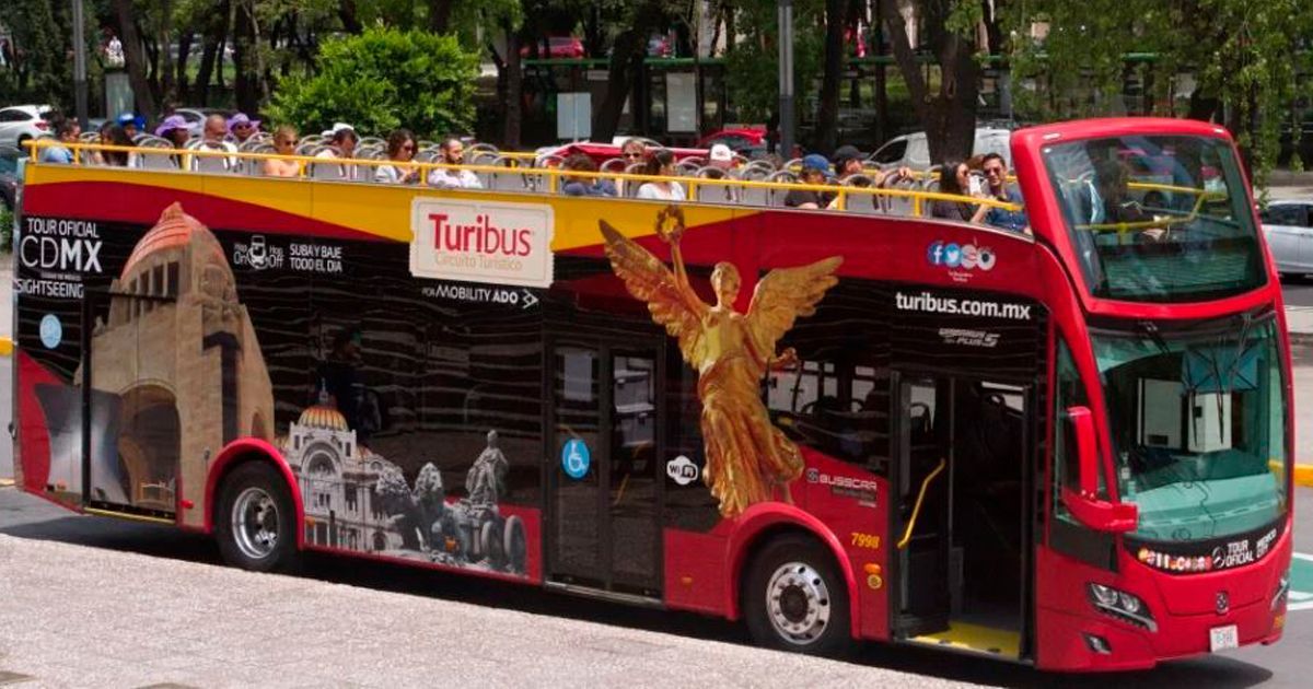 Viaja por la CDMX en turibús ¡Gratis!