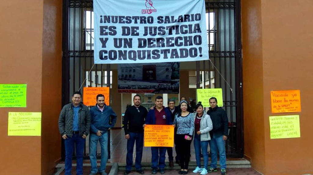 Garantizan pago a trabajadores de UAEM
