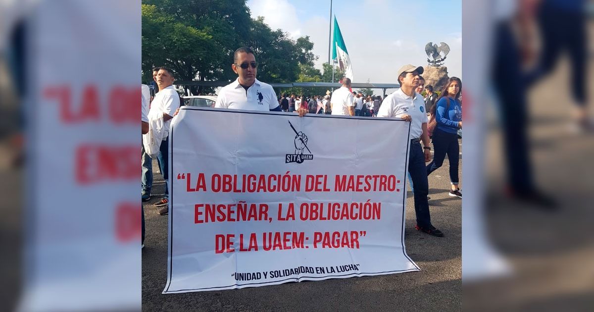 Inicia marcha de UAEM