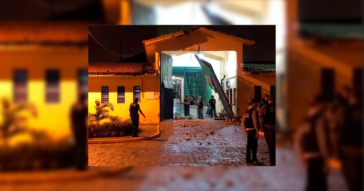 Escapan 100 reos en Brasil