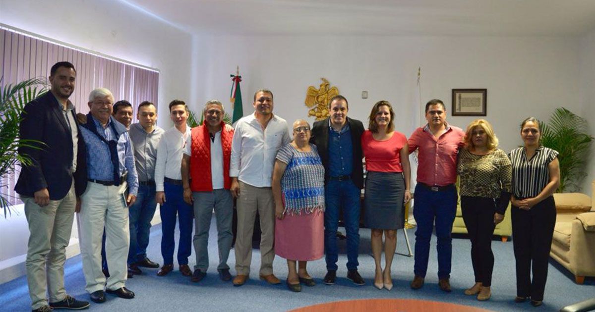 Se reúne Cuauhtémoc Blanco con nuevo cabildo de Cuernavaca