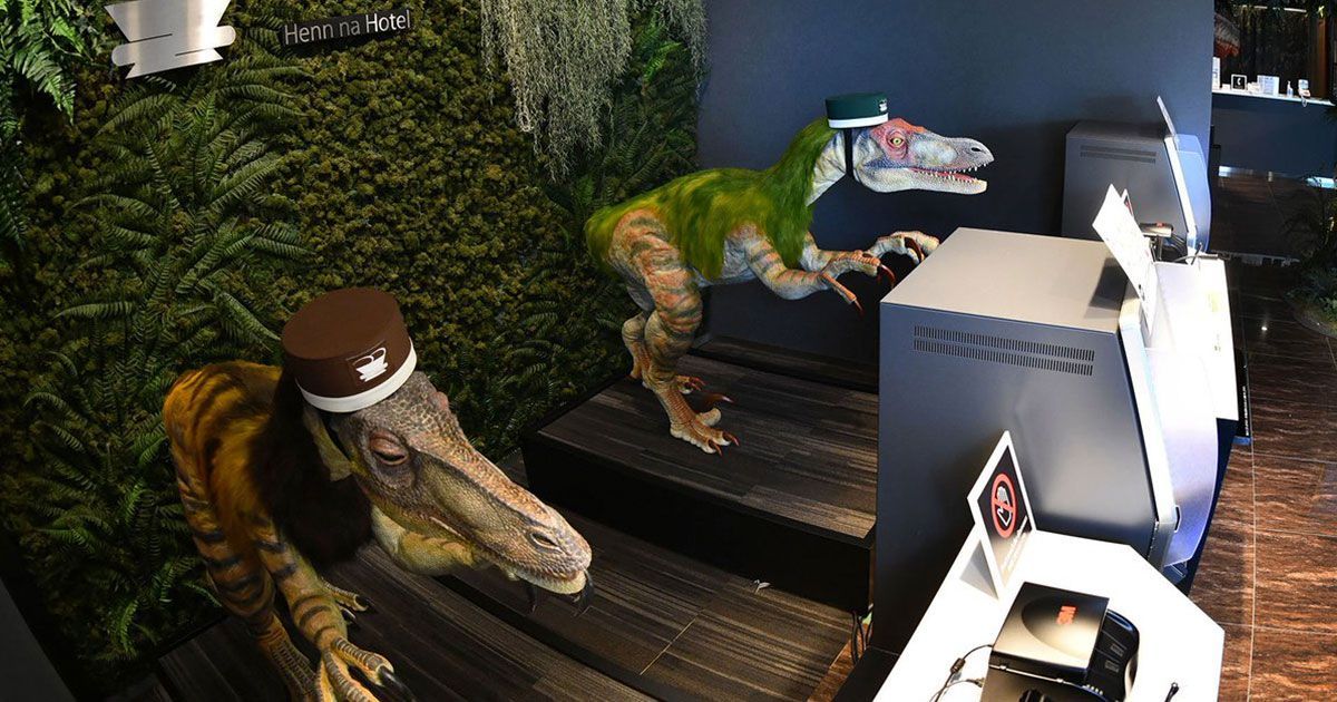 Hotel en Japón es atendido… ¡por dinosaurios!
