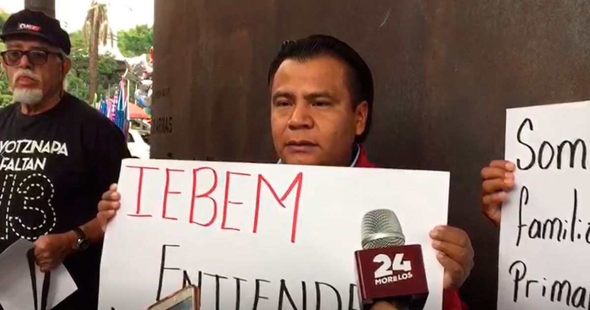 Alumnos de Amilcingo siguen sin plantel por 19S