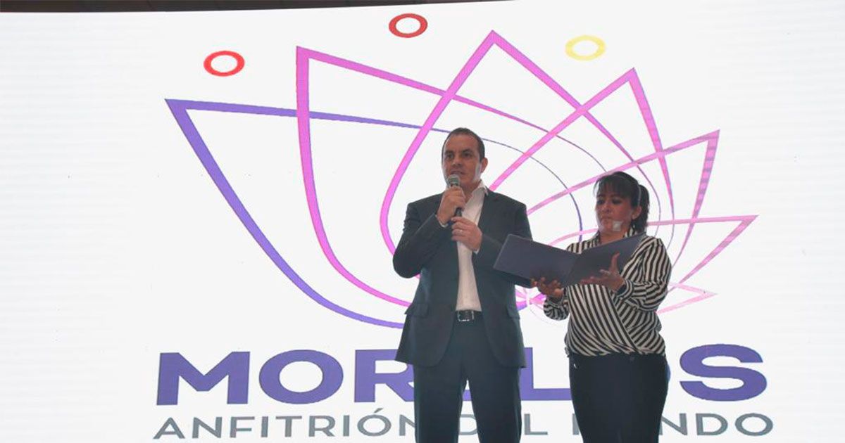 Presenta Cuauhtémoc Blanco logo que ocupará su gobierno