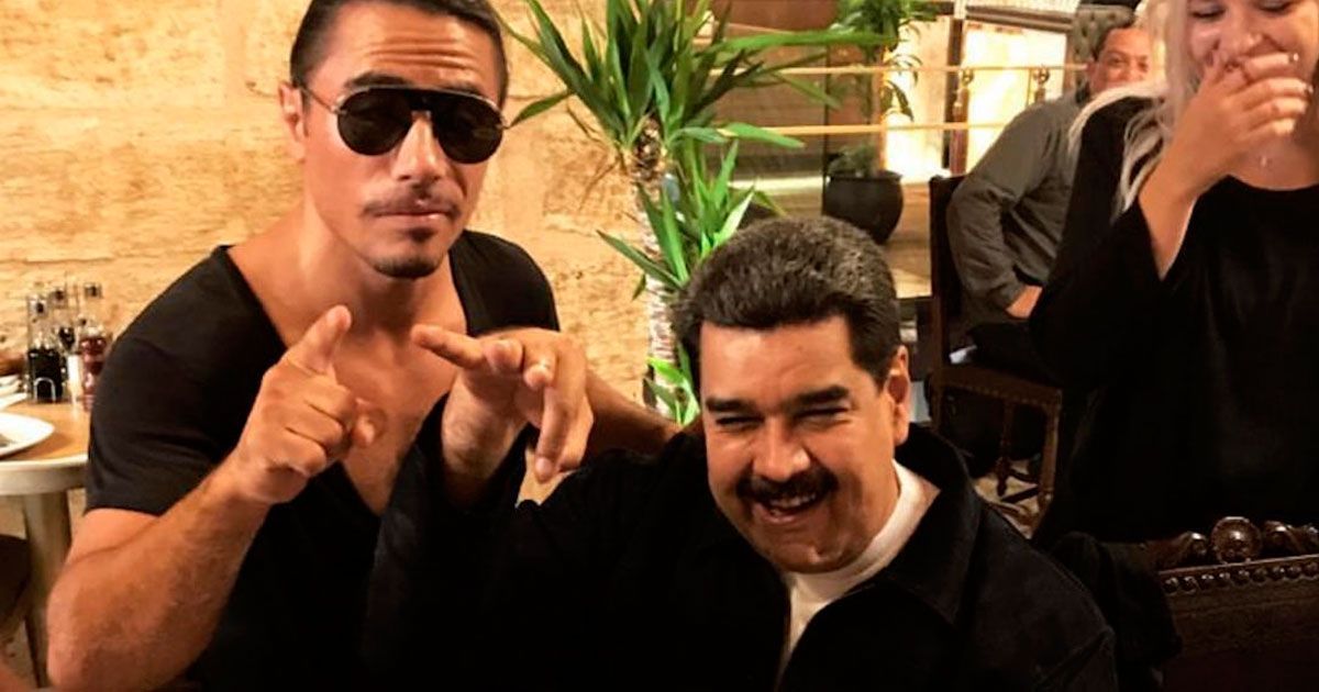 Critican a Maduro por comer en restaurante de lujo