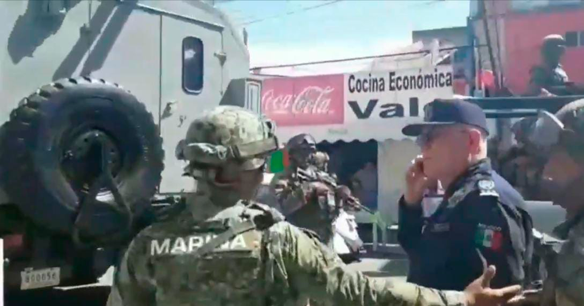 Marina, Sedena y PF toman el control de Acapulco