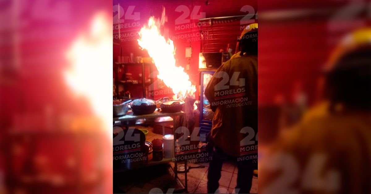 Se incendia tanque de gas en el ALM