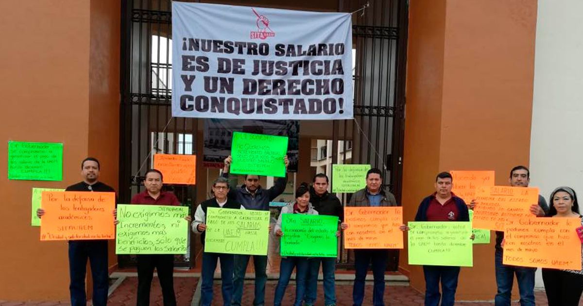 Estalla la huelga en UAEM