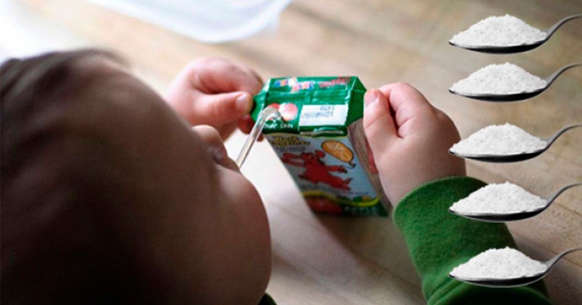 ¿Le das bebidas de sabor a tus hijos? Deja de hacerlo